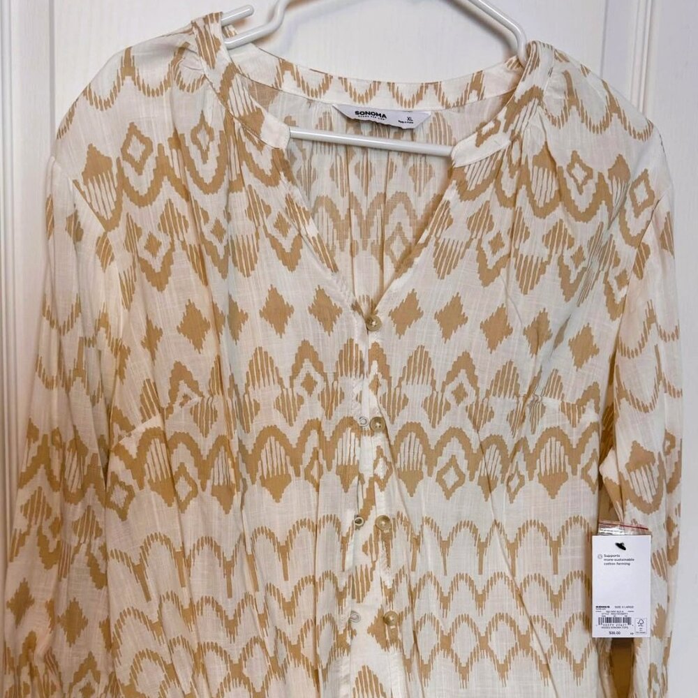 Blouse- Light Linen by Sonoma
